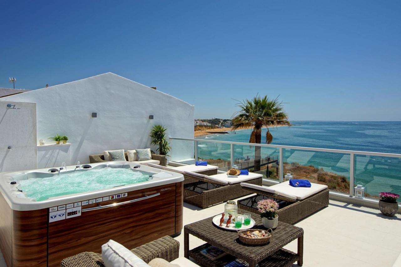 Casa Latino - Oceanfront - Luxury & Charming Villa- Jacuzzi At Rooftop By Dreamvillasアルブフェイラ エクステリア 写真